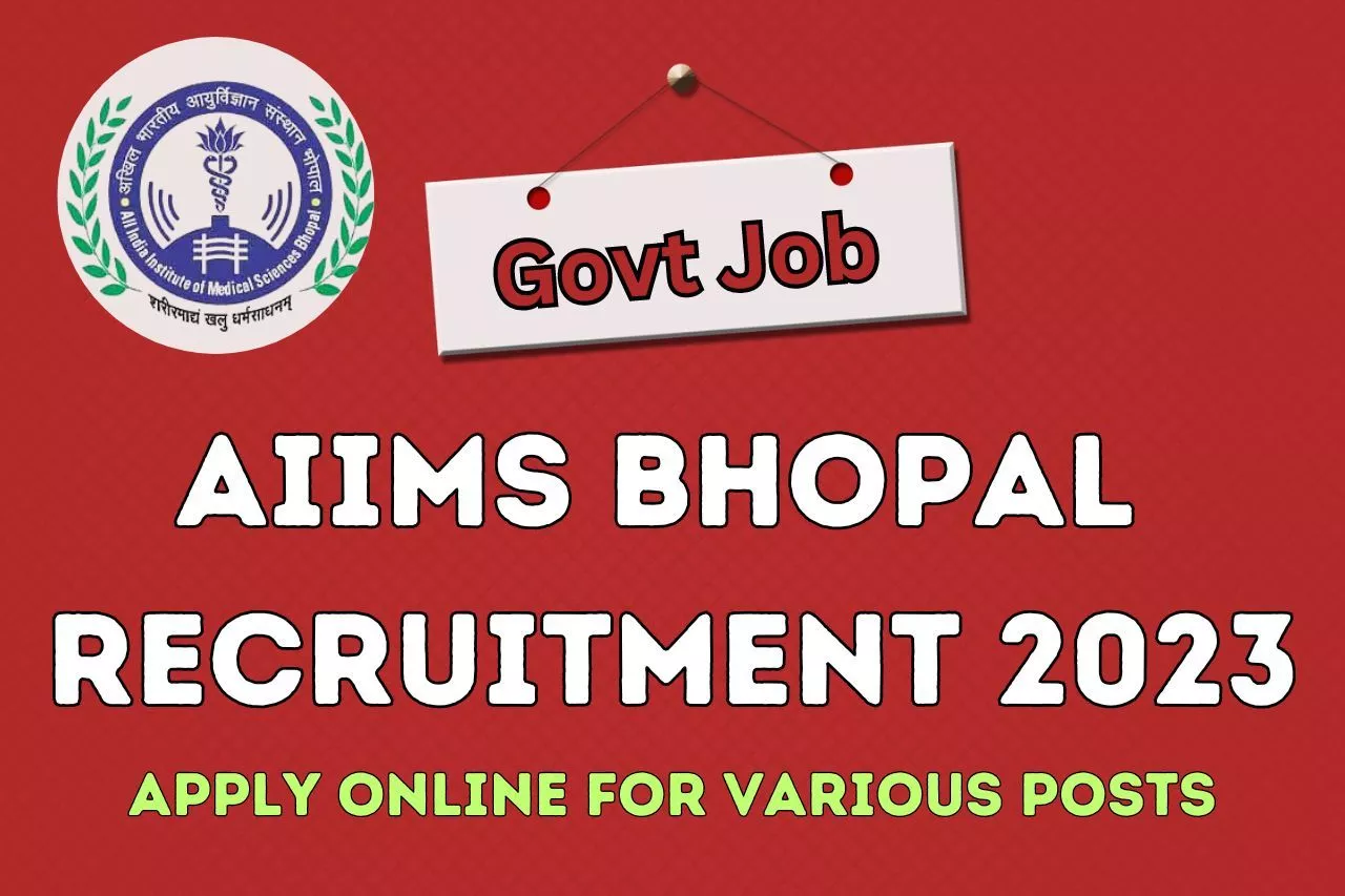 AIIMS Bhopal Recruitment