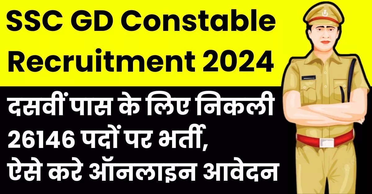 SSC GD Constable Recruitment 2024
