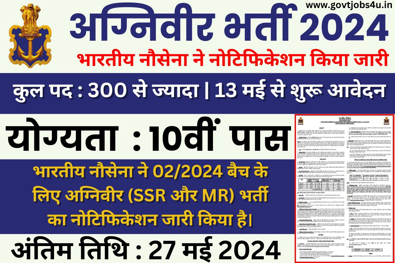 Indian Navy Agniveer Bharti 2024