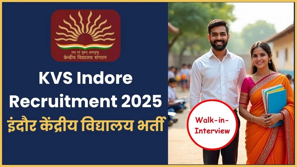 KVS Indore Recruitment 2025