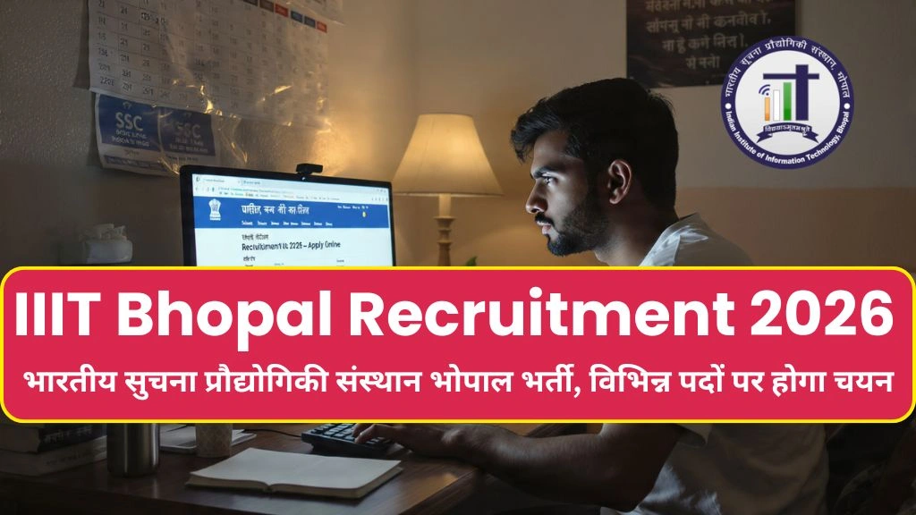 IIIT Bhopal Recruitment 2026
