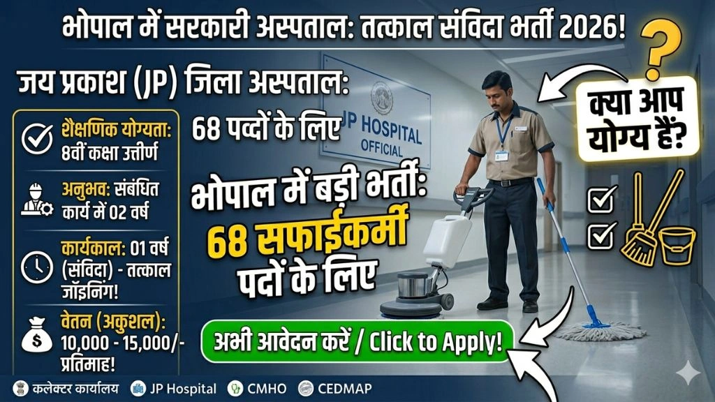 MP Sweeper Recruitment 2026