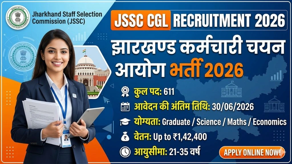 JSSC CGL Recruitment 2026