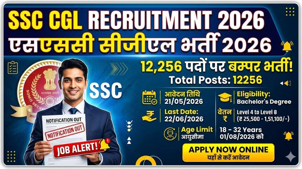 SSC CGL Recruitment 2026