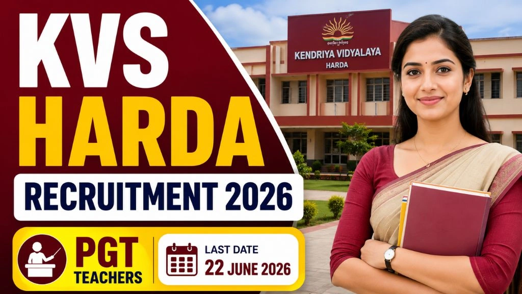 KVS Harda Recruitment 2026
