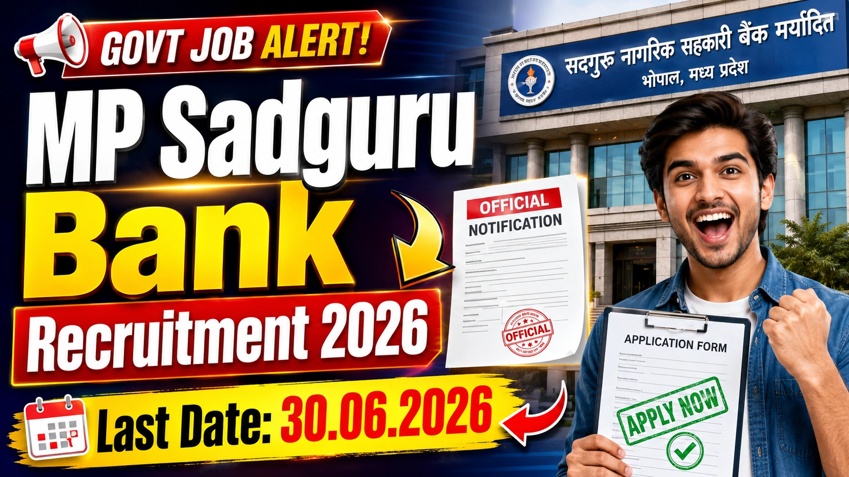 MP Sadguru Bank Recruitment 2026