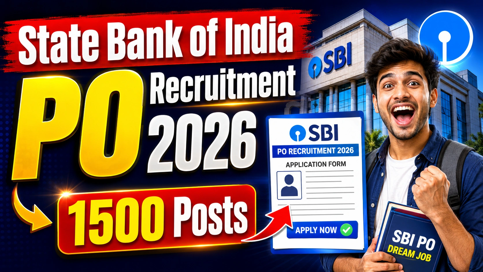 State Bank of India PO Recruitment 2026