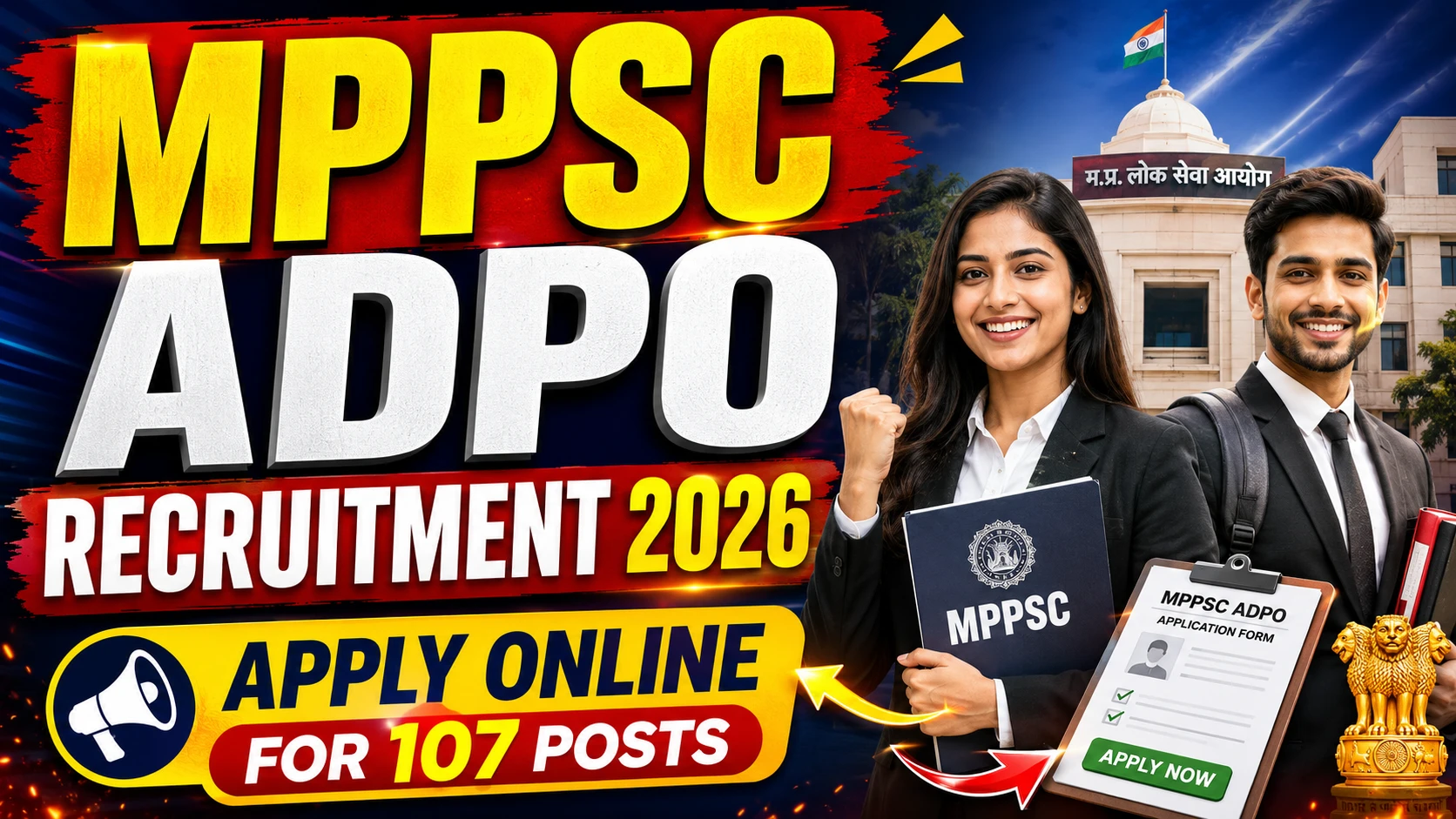 MPPSC ADPO Recruitment 2026