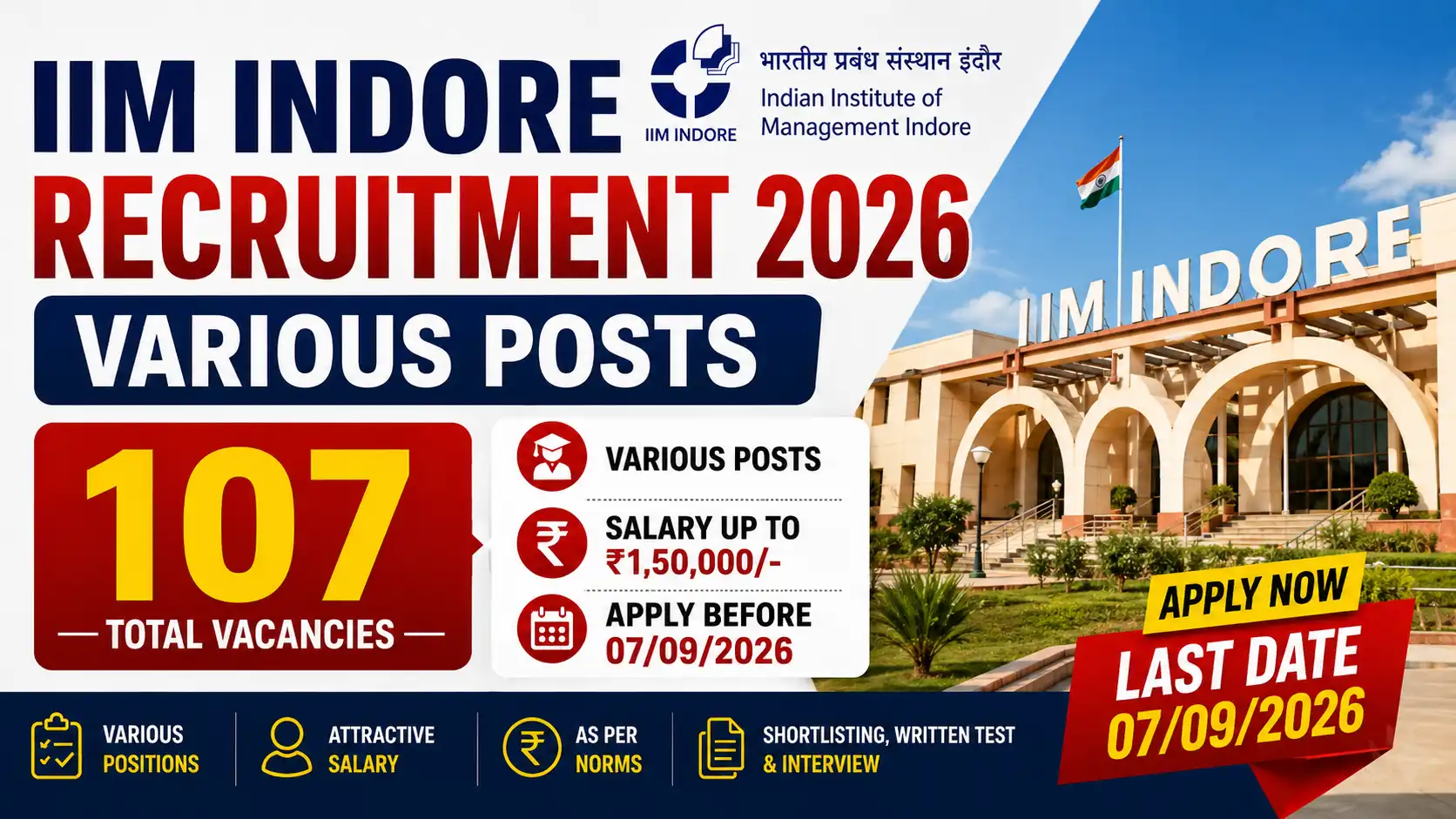 IIM Indore Recruitment 2026