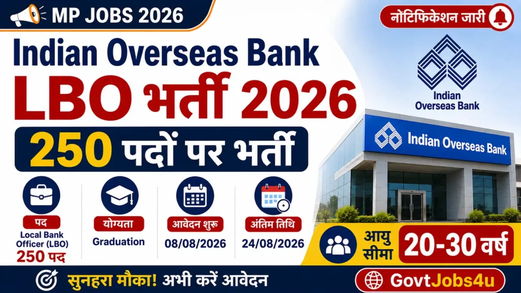 Indian Overseas Bank LBO Recruitment 2026