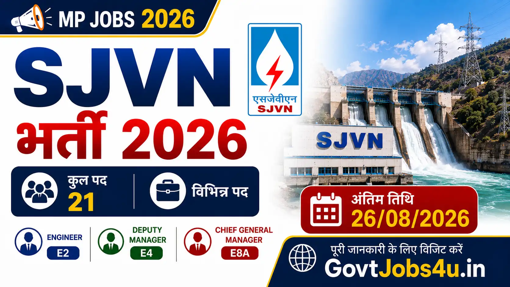 SJVN Recruitment 2026