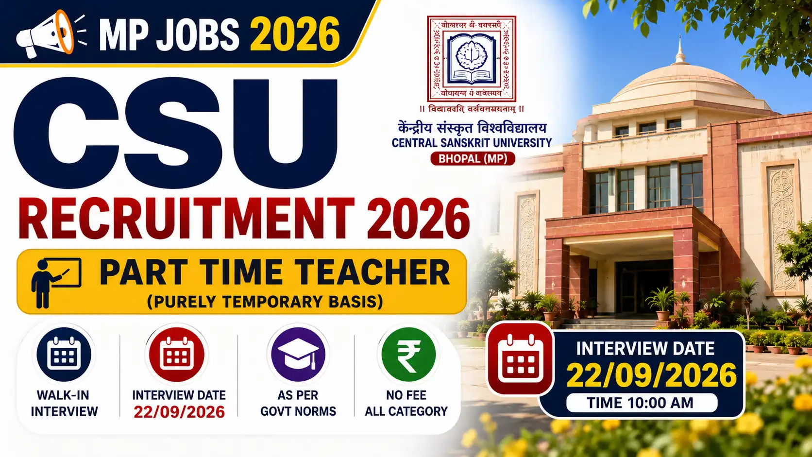 CSU Recruitment 2026