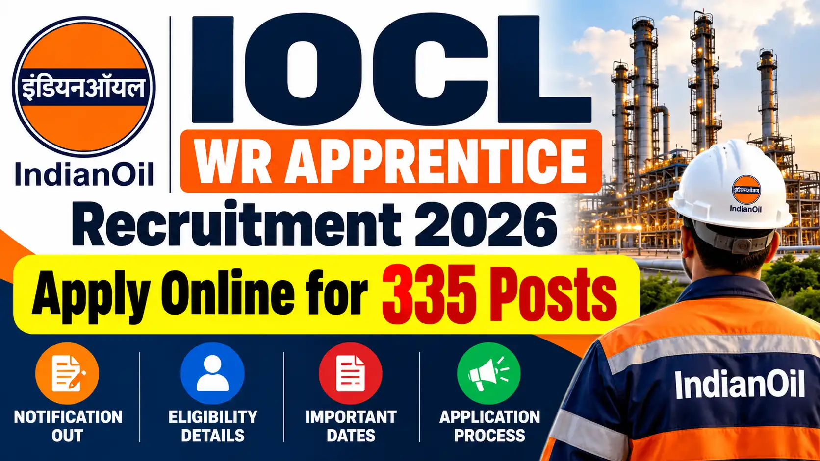 IOCL WR Apprentice Recruitment 2026