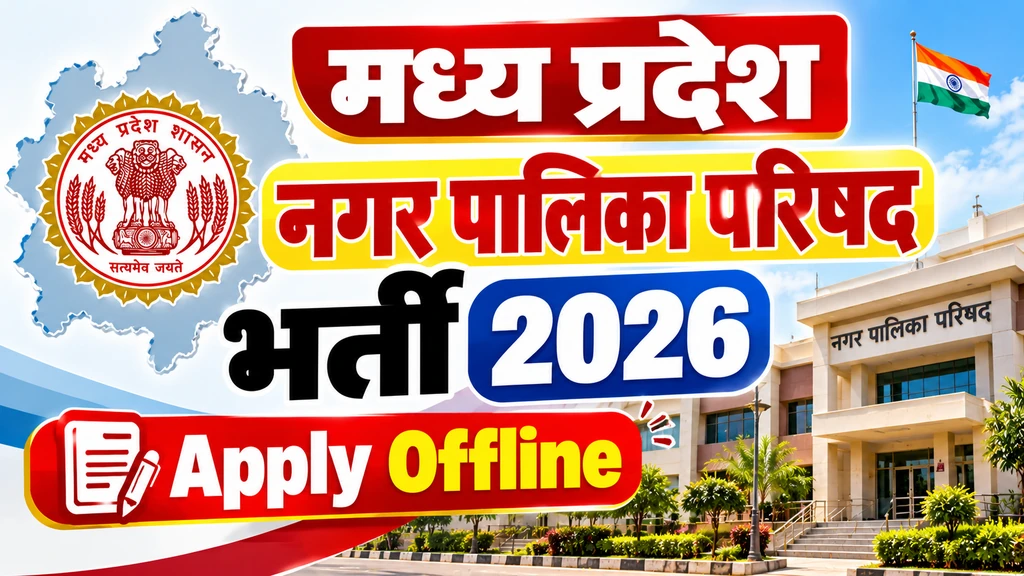 MP Nagar Palika Parishad Bharti 2026